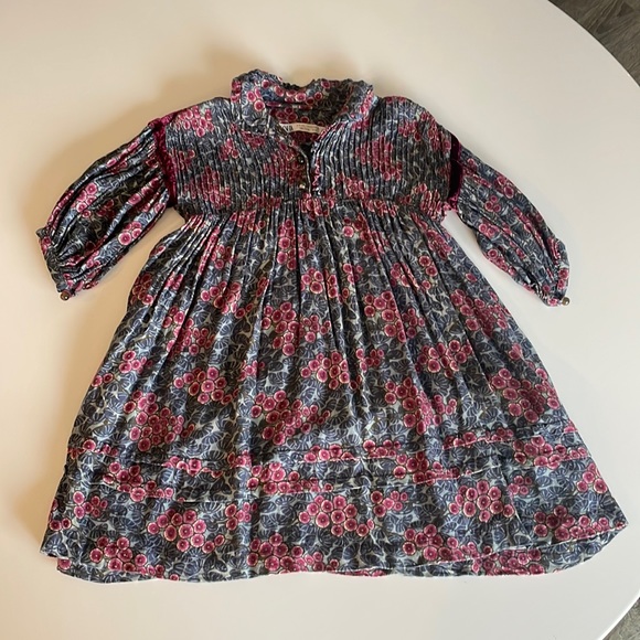 Zara Girls A/W 20 Collection Floral LUXE Dress - Picture 3 of 10